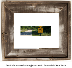 family horseback riding near me in Rosendale, New York